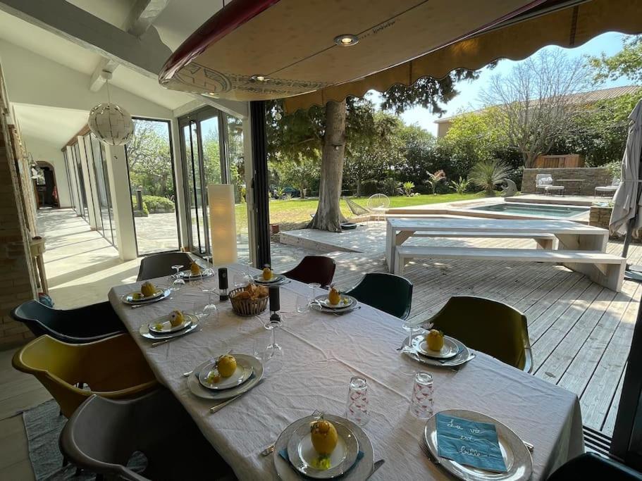 Villa Saint-Come, Du Grand Luxe A 1 Min De La Mer Hyères Exterior foto